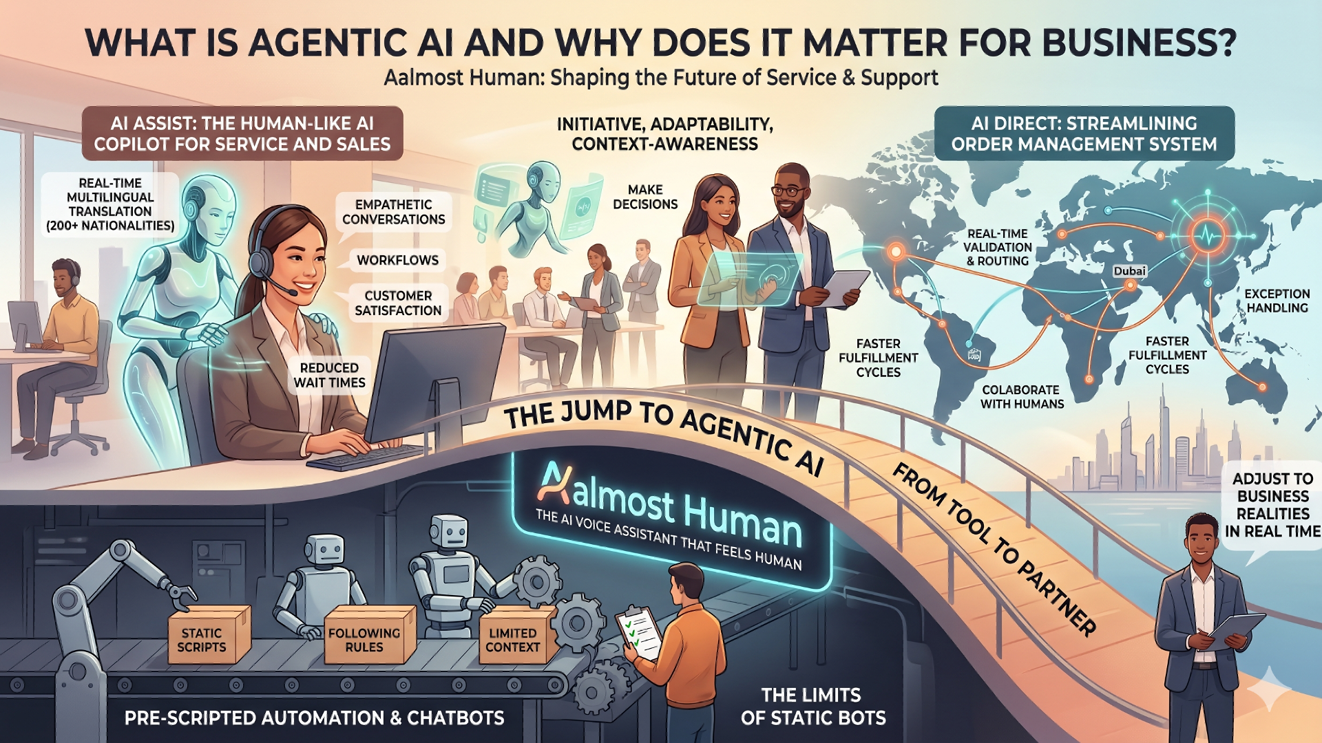 Aalmost Human: The Service-Smart AI Voice Assistant - Aalmost Human
